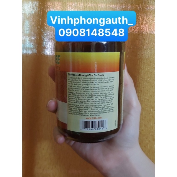 SỐT ƯỚP ĐỒ NƯỚNG HỦ 397G LEEKUMKEE (TẶNG 65%) - CHAR SIU SAUCE