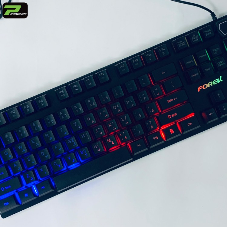 Chuột Chuyên Game Dragon + Bàn Phím Chơi Game Forev LED 7 Màu Đỉnh Cao | BigBuy360 - bigbuy360.vn