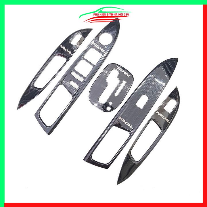 Ốp nội thất cho xe ô tô Vinfast Fadil 2019-2023 vân Titan bảo vệ chống trầy xước và làm đẹp xe