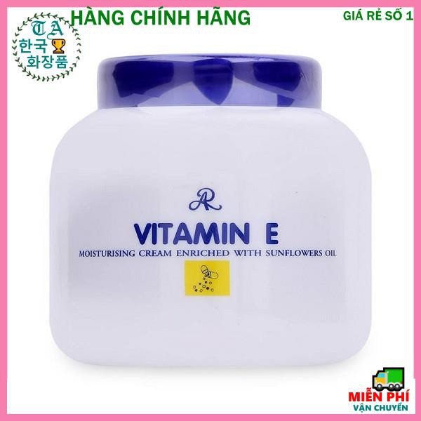 Kem Dưỡng Ẩm [Dùng Là Mê -Hàng Auth]  Kem Dưỡng Ẩm Aron VITAMIN E Thái Lan chống khô nẻ
