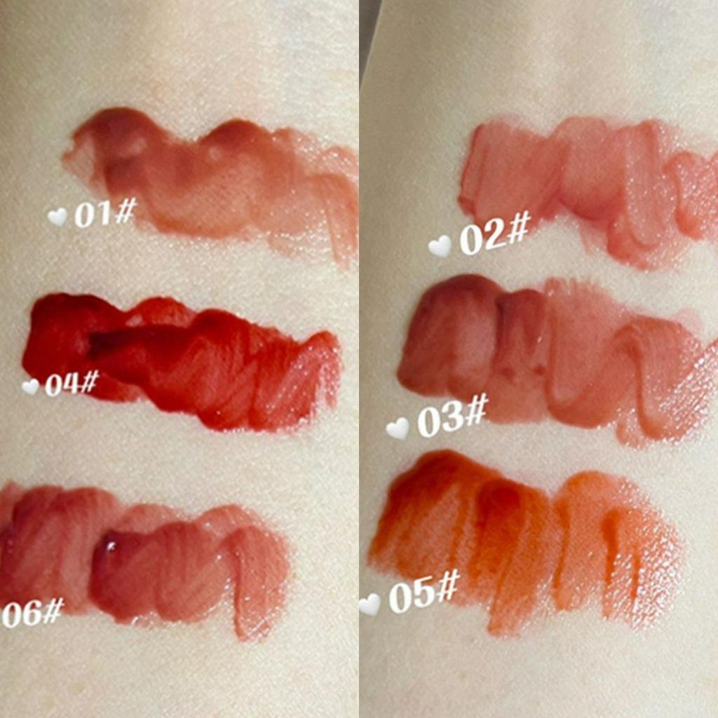 Son kem tint bóng HerOrange Mini Crystal Mist Lip Gloss nội địa Trung