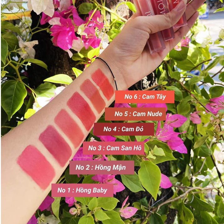 Son Kem Lì Sgirls by M.O.I chất nhung lì mềm môi nhiều dưỡng 4g | BigBuy360 - bigbuy360.vn