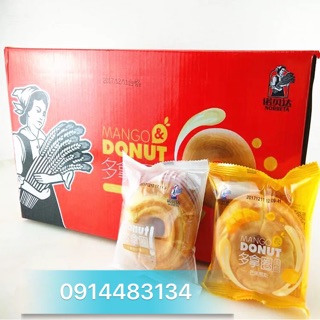 2KG BÁNH DONUT 4 VỊ (44-45c)
