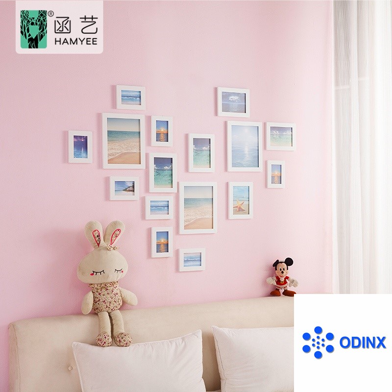 Giấy dán tường trơn 10M decal dán tường màu trơn có keo sẵn khổ 45cm