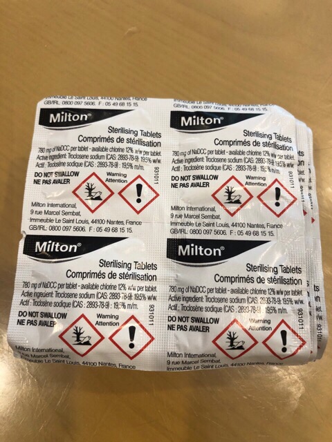 Viên tiệt trùng cốc nguyệt san Milton