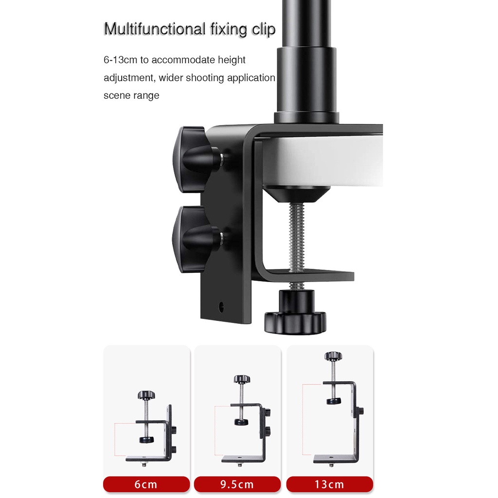 Giá đỡ kẹp bàn có ốc vít 1 / 4 " dành cho máy ảnh DSLR