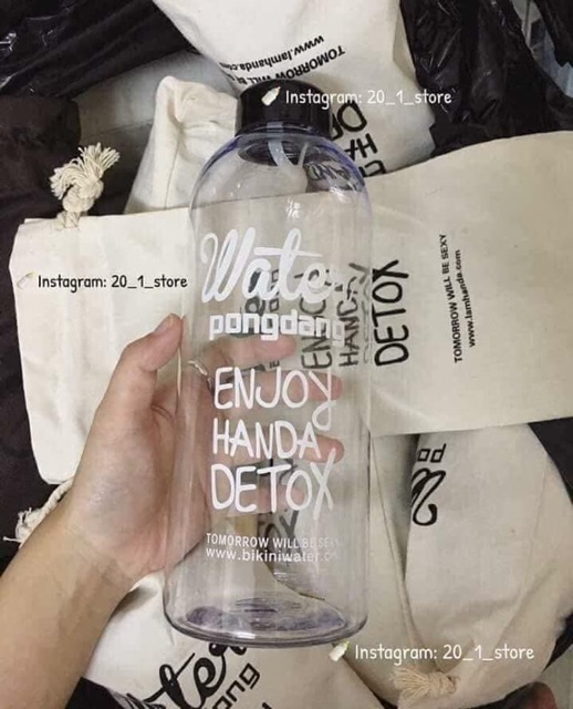 Bình DETOX 1000ml và 600ml