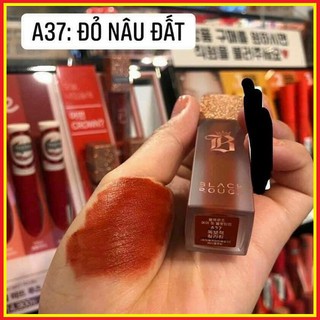 Son Black Rouge  A37⚡️ 𝐂𝐡𝐮𝐚̂̉𝐧 𝐂𝐡𝐢́𝐧𝐡 𝐇𝐚̃𝐧𝐠 ⚡️ Màu Đỏ Nâu Đất