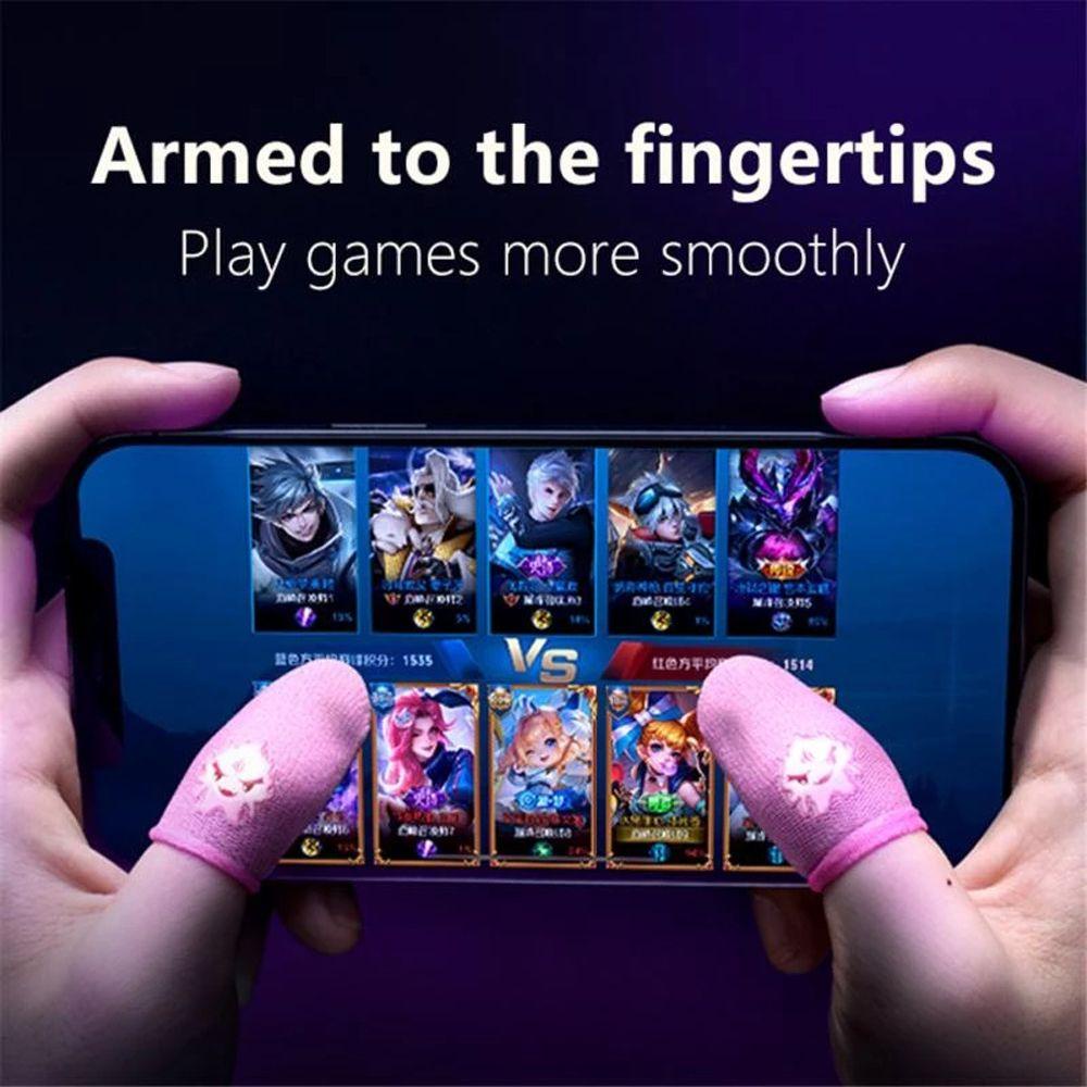 1 Cặp Găng Bảo Vệ Ngón Tay Chống Mồ Hôi Khi Chơi Game