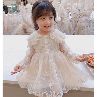 (SIÊU PHẨM) ĐẦM VÁY REN CÚC NGỌC CHO BÉ V103, NAMKIDSHOP