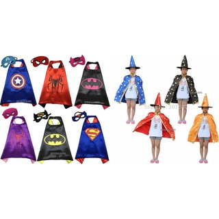 Combo áo choàng siêu nhân và áo choàng mũ phù thủy shop dochoigiare188