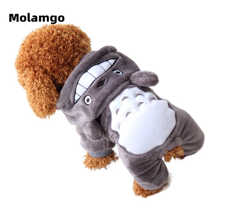 Quần áo cho chó lớn Quần áo chó bốn chân Golden Retriever Samo Husky Border Shepherd Cat Thu Đông Quần áo Vật nuôi