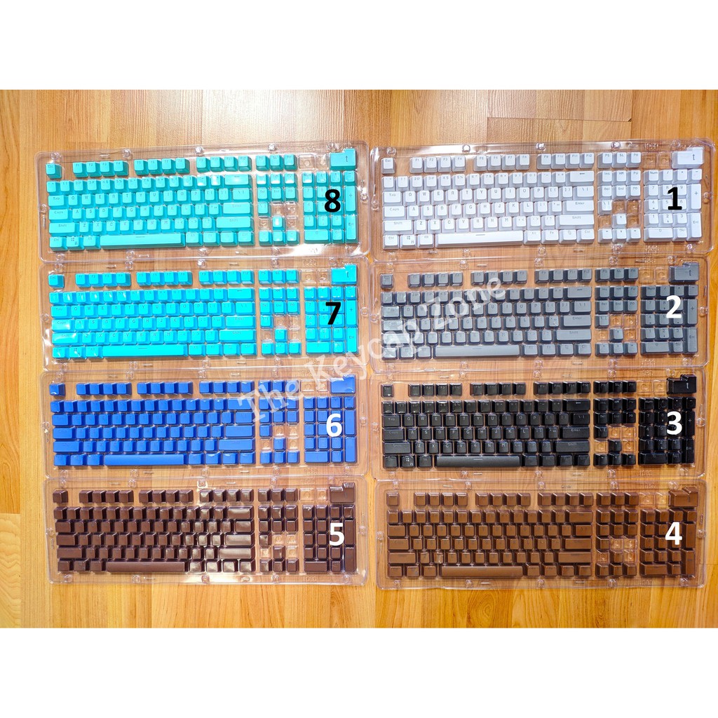 keycap PBT nút bàn phím cơ xuyên led nhiều màu | WebRaoVat - webraovat.net.vn