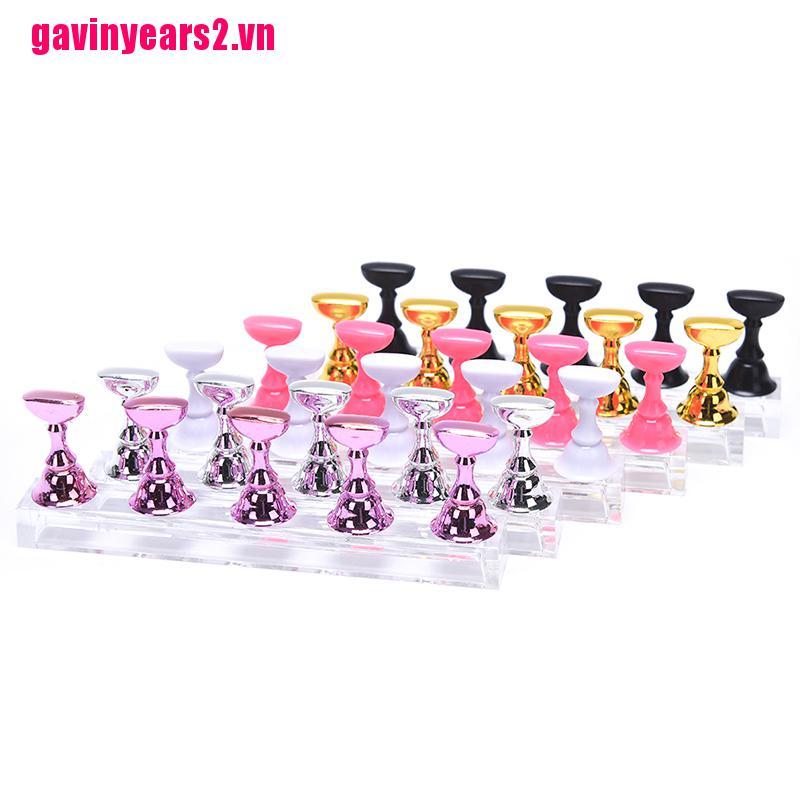 Giá Nhựa Acrylic Trong Suốt Trưng Bày Sơn Móng Tay Tiện Dụng