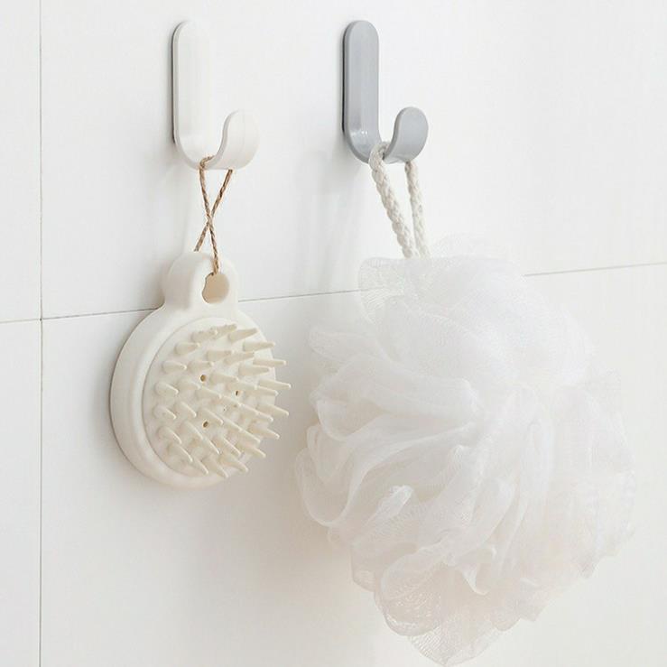 Móc Treo Đồ Dán Tường Hình Chữ J Tiện Lợi
