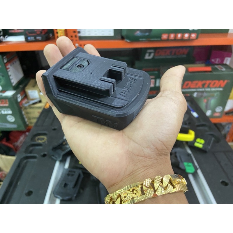 đế chuyển pin cho các dòng máy Dekton-lanbiao-makita-dewalt