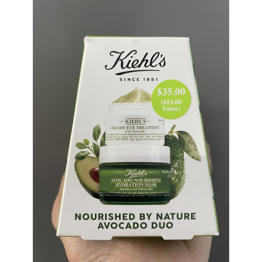 ⭐ COMBO MẶT NẠ BƠ (25g)  + KEM MẮT BƠ (14g)  KIEHL'S  ⭐ Hàng Chính Hãng ⭐ | BigBuy360 - bigbuy360.vn