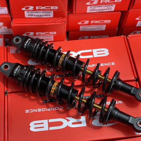 Phuộc RCB C Series ty vàng chính hãng cho Honda Wave, Dream, FuturePhuộc RCB C Series ty vàng cao cấp.