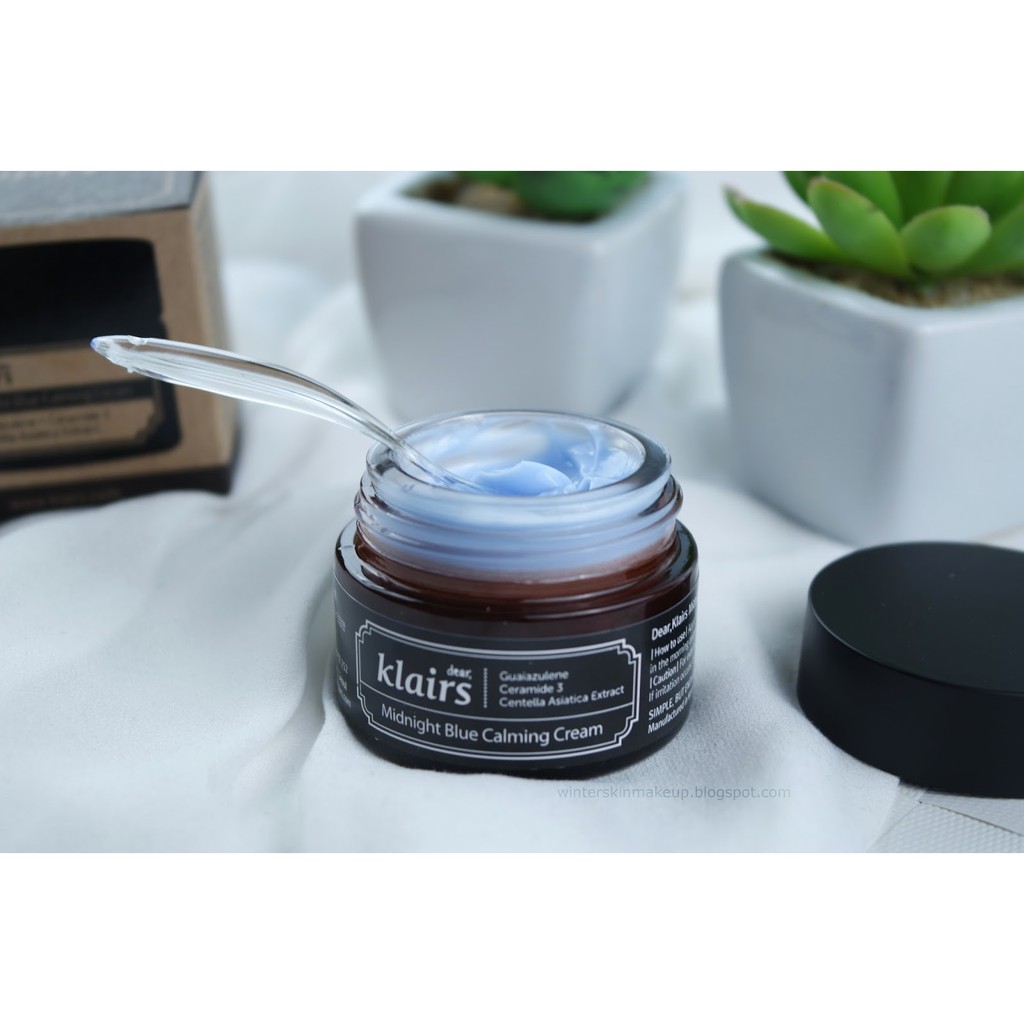 Kem dưỡng Klairs phục hồi da ban đêm Midnight Blue Calming Cream (30g-60g)