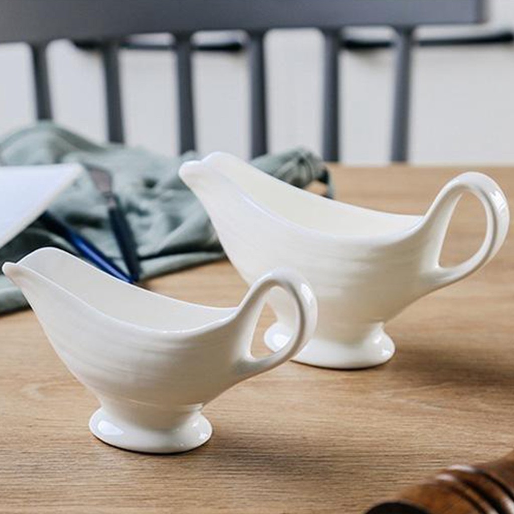 Dụng cụ thanh nhà hàng nước sốt thịt bò trắng