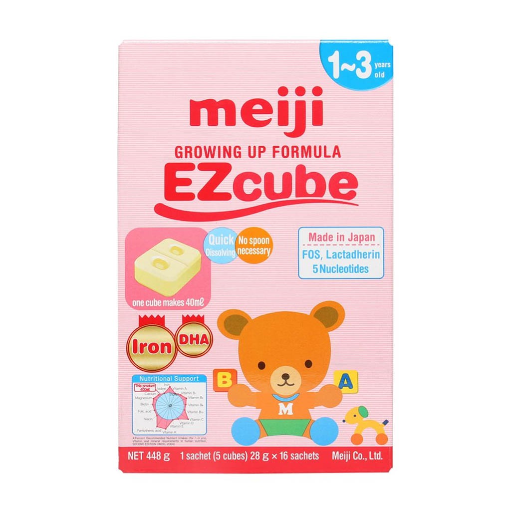 SỮA MEIJI THANH INFANT FORMULA 423G/ GROWING UP FORMULA 448G