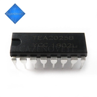 10pcs/lot TEA2025B TEA2025 DIP-16 STEREO AUDIO AMPLIFIER In Stock