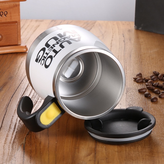 Ly khuấy cafe ly giữ nhiệt tự khuấy cafe ngủ cóc