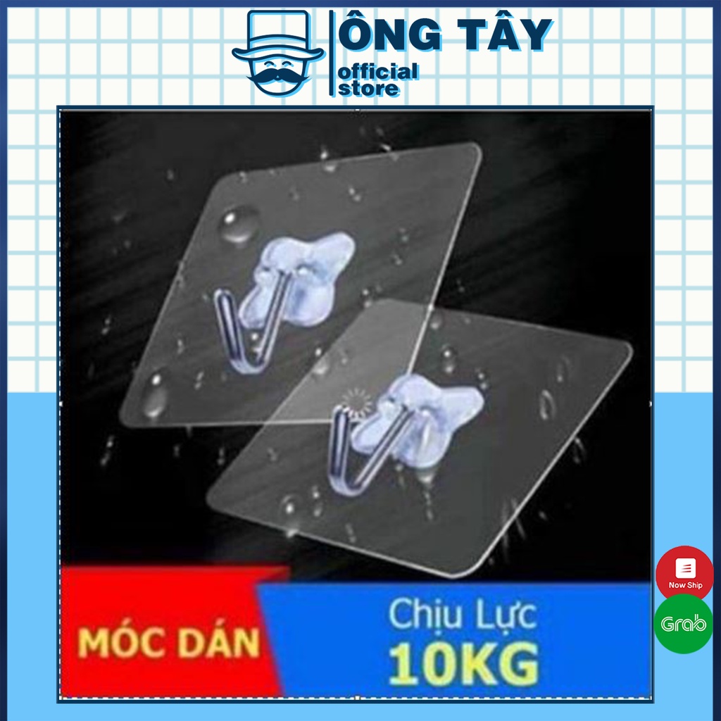 Combo 10 móc dán chịu lực