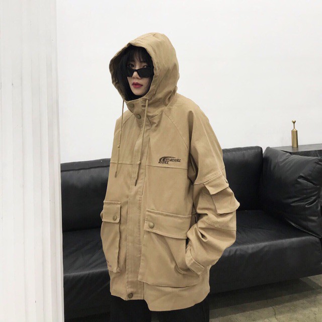 ☄️Áo Khoác Kaki Form Rộng
