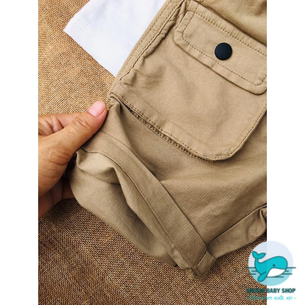 [Có sẵn] [FreeShip] [Ảnh thật] Quần Short Kaki Giấy Hàng Xịn