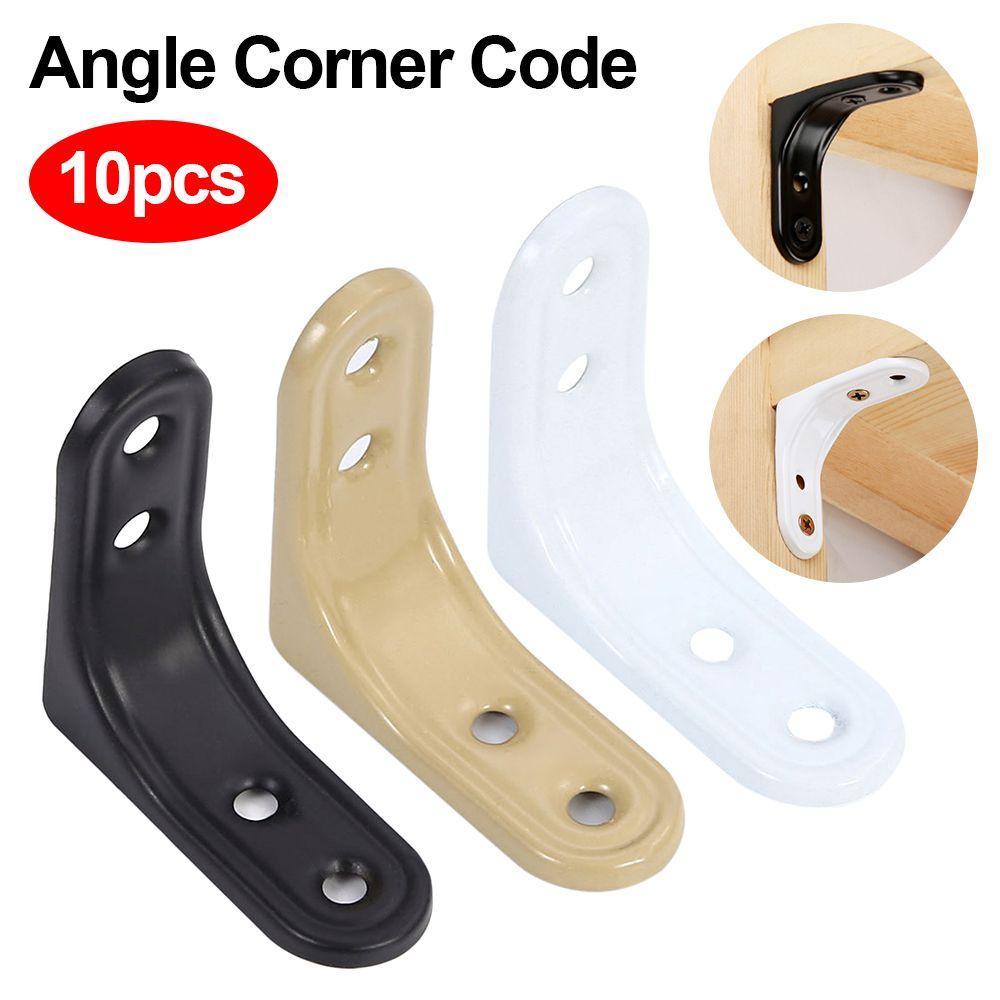 LONTIME Set 10 Phụ Kiện Cố Định Góc Cạnh Bằng Thép Không Gỉ