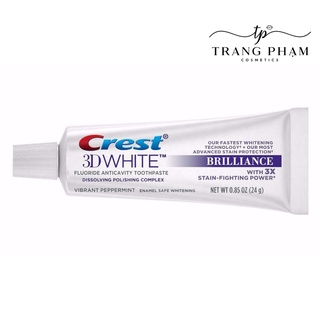 Kem đánh răng Crest 3D white mini 20 gr