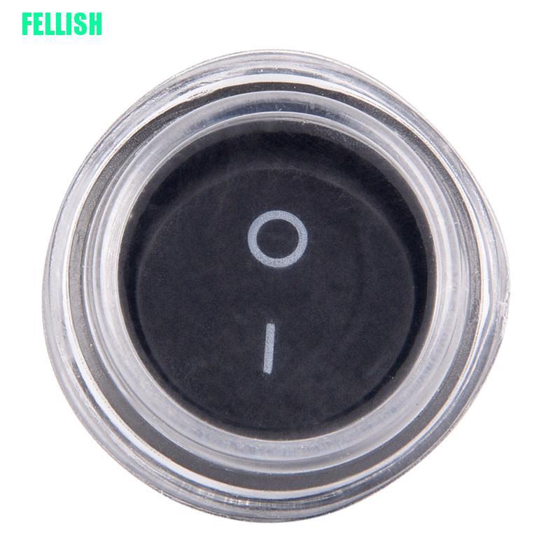 1 Công Tắc Đòn Bẩy 2 Chấu On-Off Spst Tròn Chống Nước Cho Xe Hơi