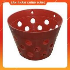 CHẬU NHỰA TRỒNG LAN GIẢ ĐẤT NUNG F25 BỘ 5 CHIẾC