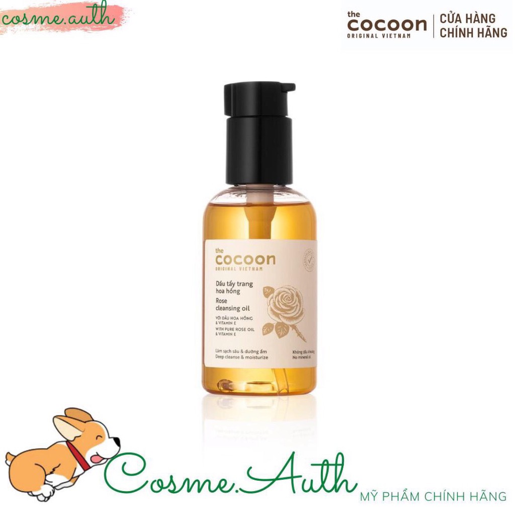 Dầu Tẩy Trang Cocoon Rose Cleansing Oil 140ml