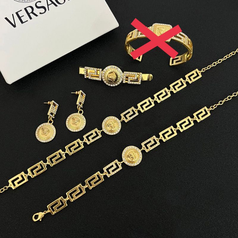 BỘ VÒNG CỔ & BÔNG TAI VERSACE CỰC ĐẸP