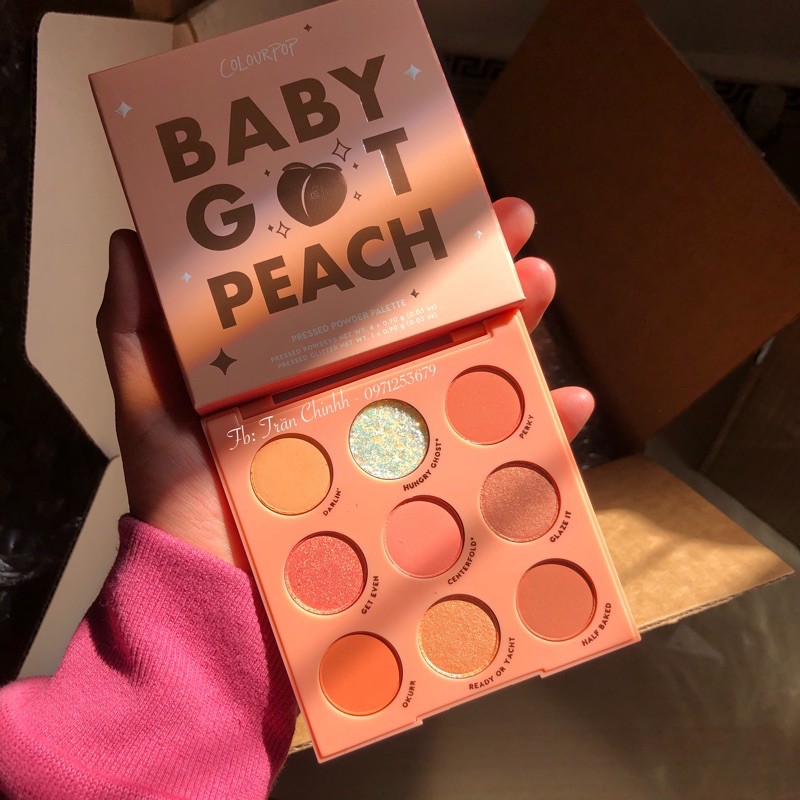 Có sẵn - Bảng phấn mắt Colourpop Baby Got Peach