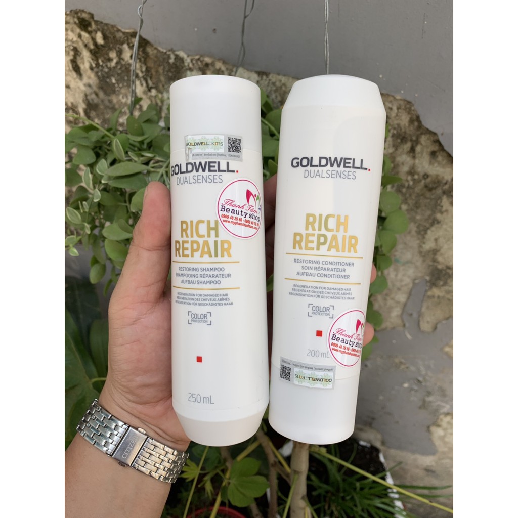 Dầu gội phục hồi tóc Goldwell Dualsenses Rich Repair Shampoo 250ml