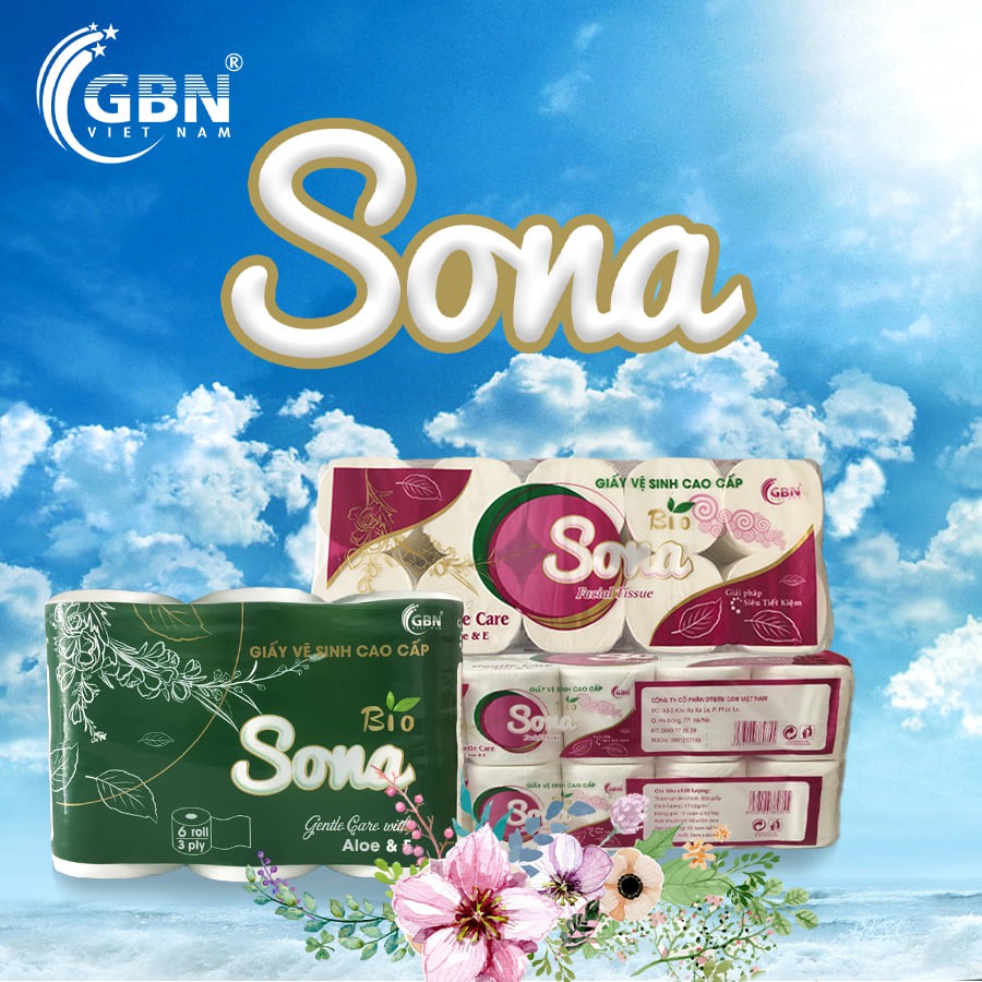 Giấy Vệ Sinh Cao Cấp SoNa 1kg