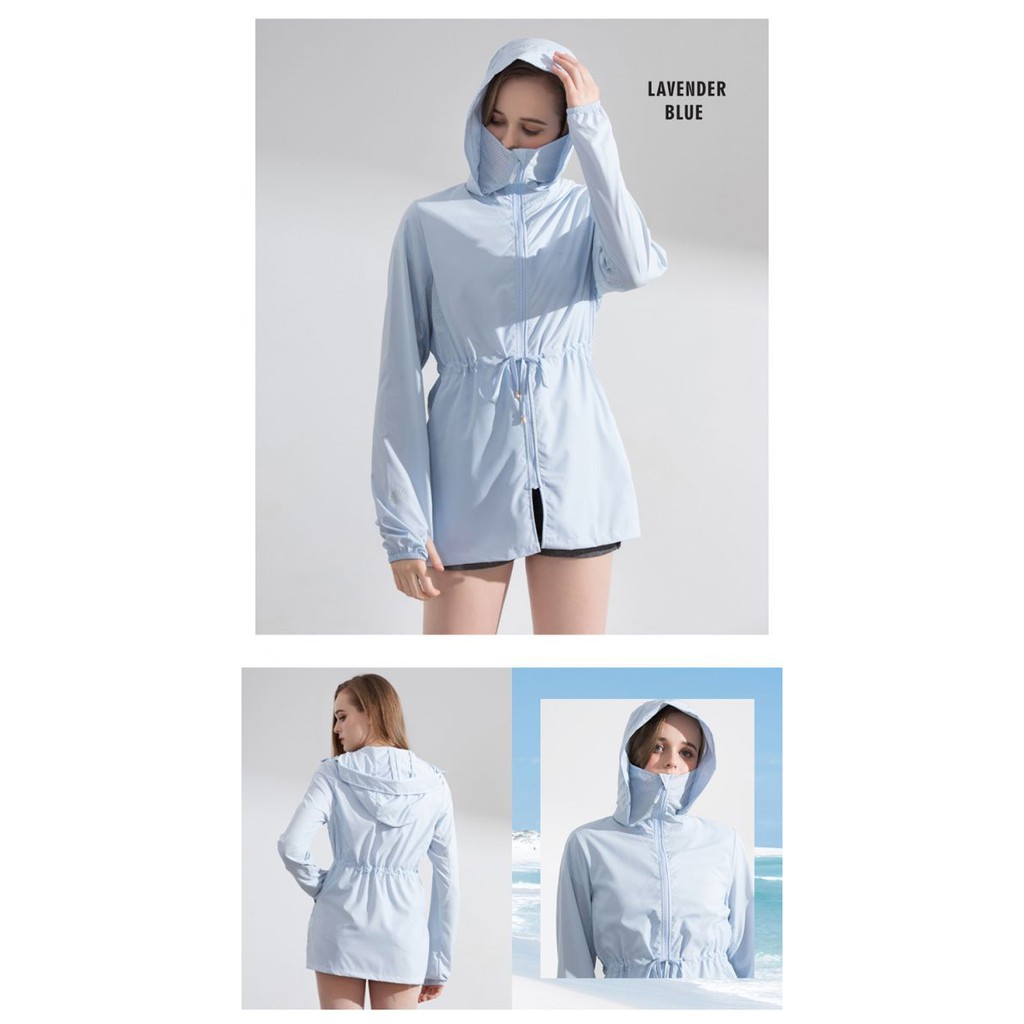 Áo Khoác Chống Nắng Dáng Dài Sun Protection Humbgo 2580007