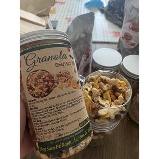 GRANOLA SIÊU HẠT HỘP 500GRAM