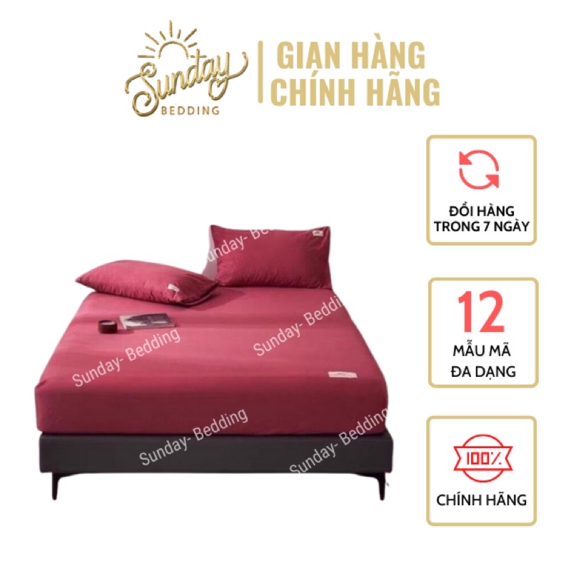 Bộ ga gối cotton tici cao cấp đủ màu +kt sang trọng đủ màu nhập khẩu cao cấp | BigBuy360 - bigbuy360.vn
