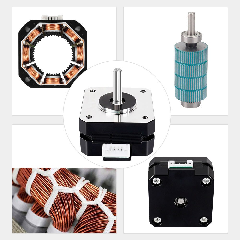 Động Cơ Bước - Step Motor 42 X 23 Mới Chuyên Dùng Cho Bộ Đùn Nhựa