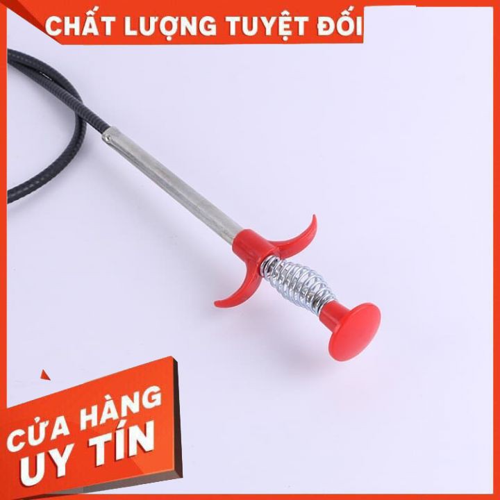 Dây Thông Tắc Cống Thông Tắc Bồn Cầu Bằng Lò Xo Có Đầu Gắp Rác Tiện Dụng Hiệu Quả