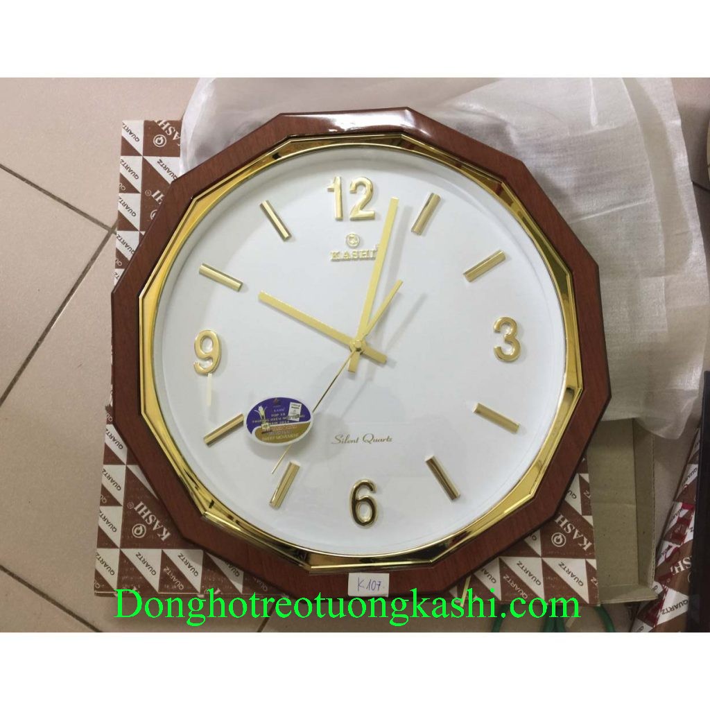 Đồng hồ treo tường chính hãng Kashi K107