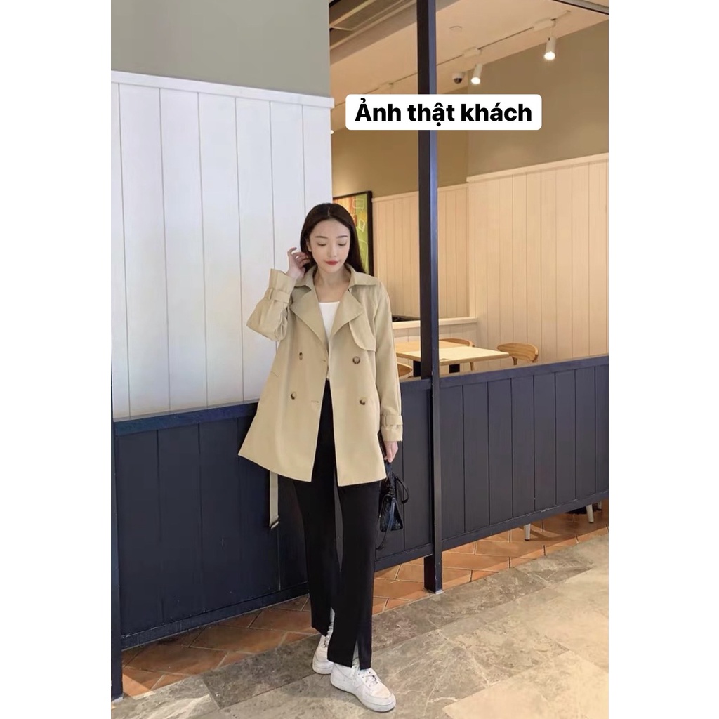 Áo  khoác kaki ngắn