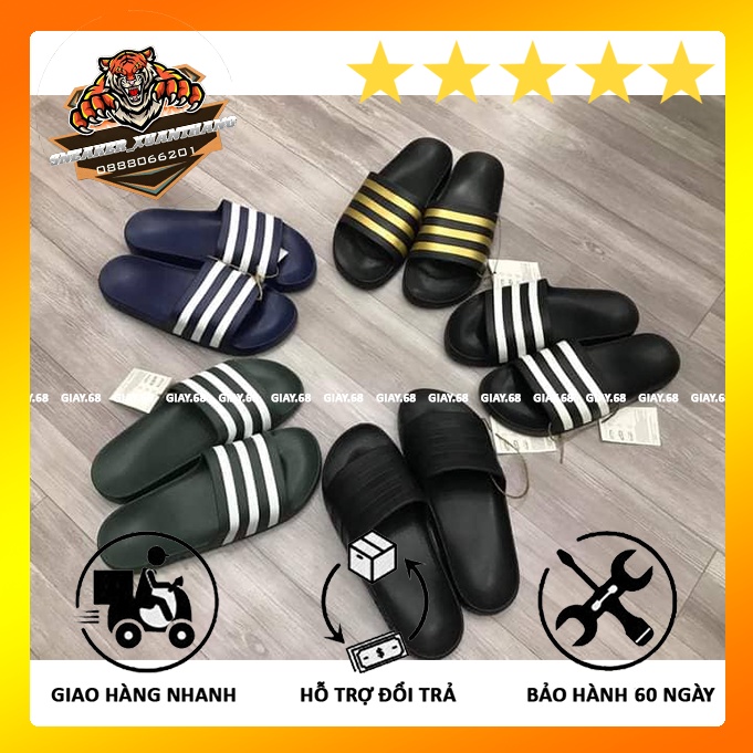 Dép đúc ad.ida's 3 sọc đủ size full bill box