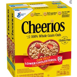 Bánh Ngũ cốc Yến mạch, vị Nguyên gốc - Cheerios Cereal Original  576g
