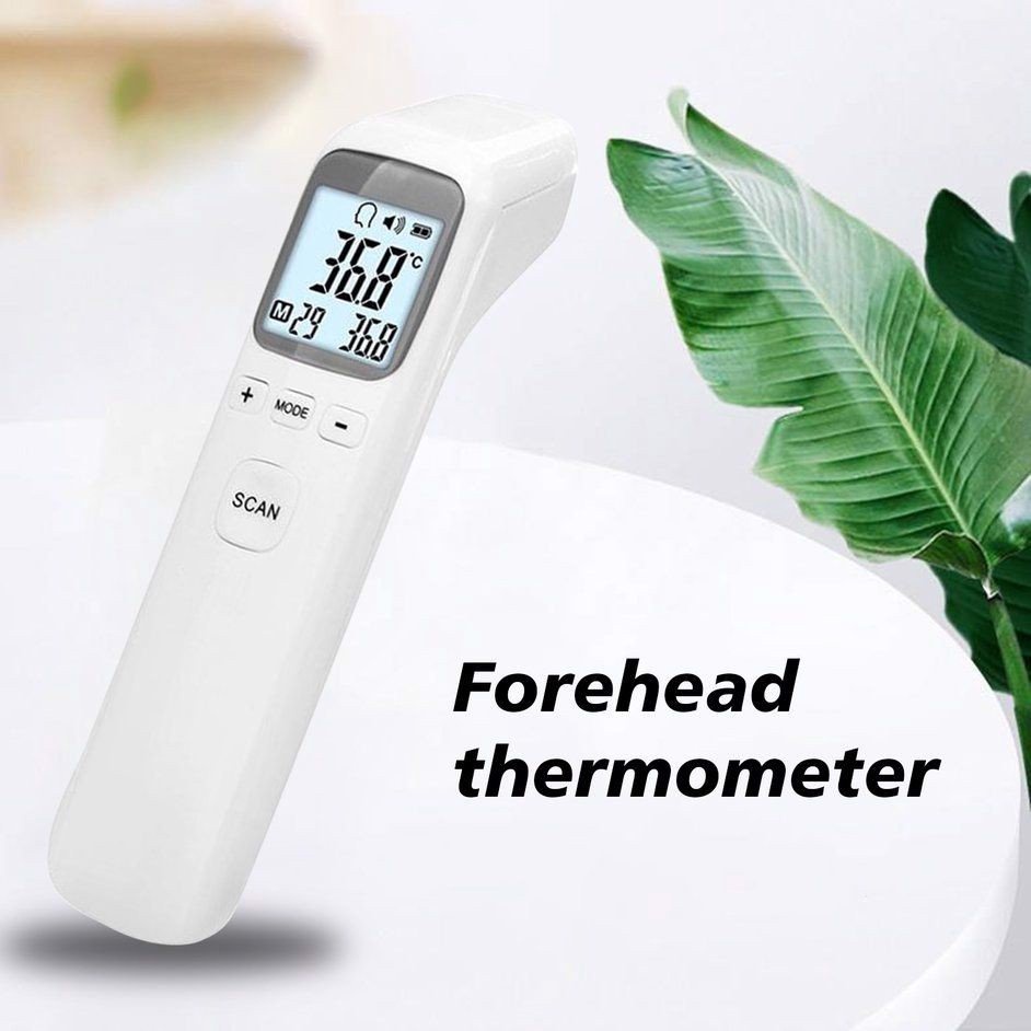 Nhiệt Kế Hồng Ngoại Đện Tử Infrared Thermometer Đo Nhiệt Độ Phòng Nước Tắm Bể Cá Pha Sữa Cơ Thể Trán Cho Bé