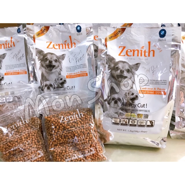 Thức ăn hạt mềm chó nhỏ trưởng thành Zenith gói 300g - bịch 1,2kg